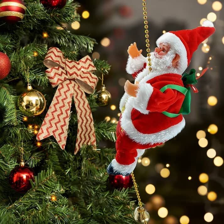 Père noel grimpeur