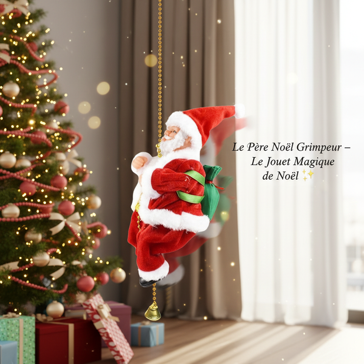 Père noel grimpeur
